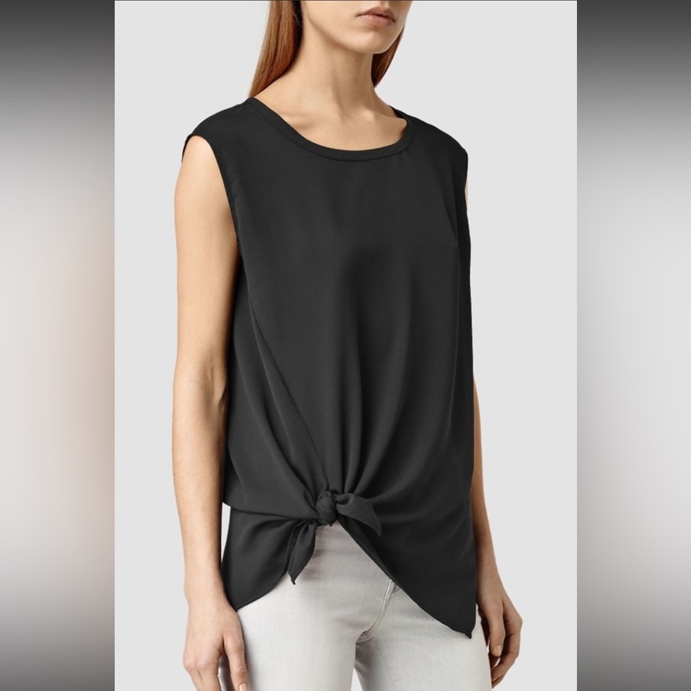 All Saints Heny Sleeveless blouse size 4